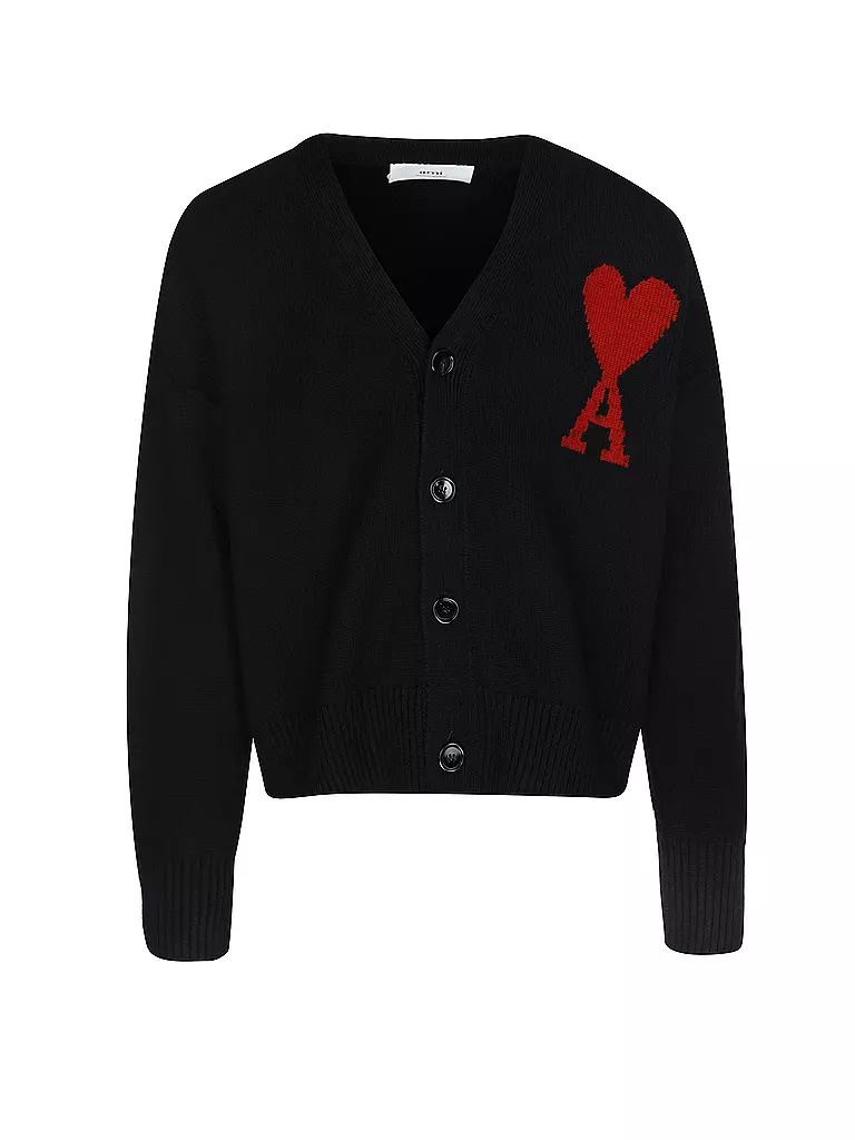 AMI PARIS Cardigan schwarz