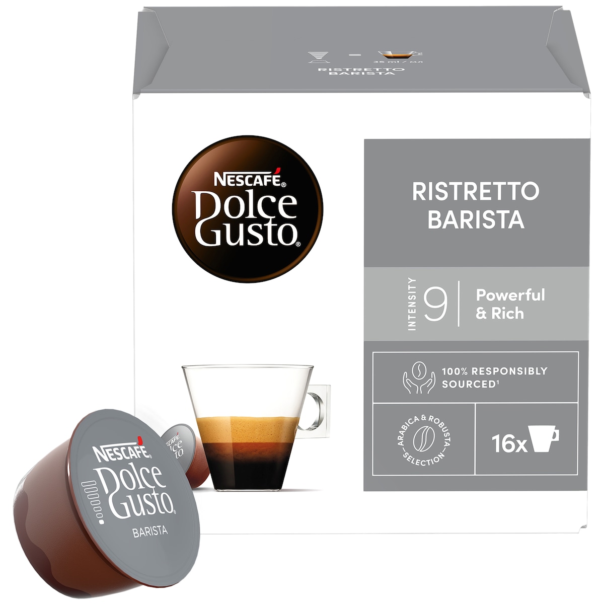 NESCAFÉ Dolce Gusto Ristretto Barista kaffekapsler (16-pk)