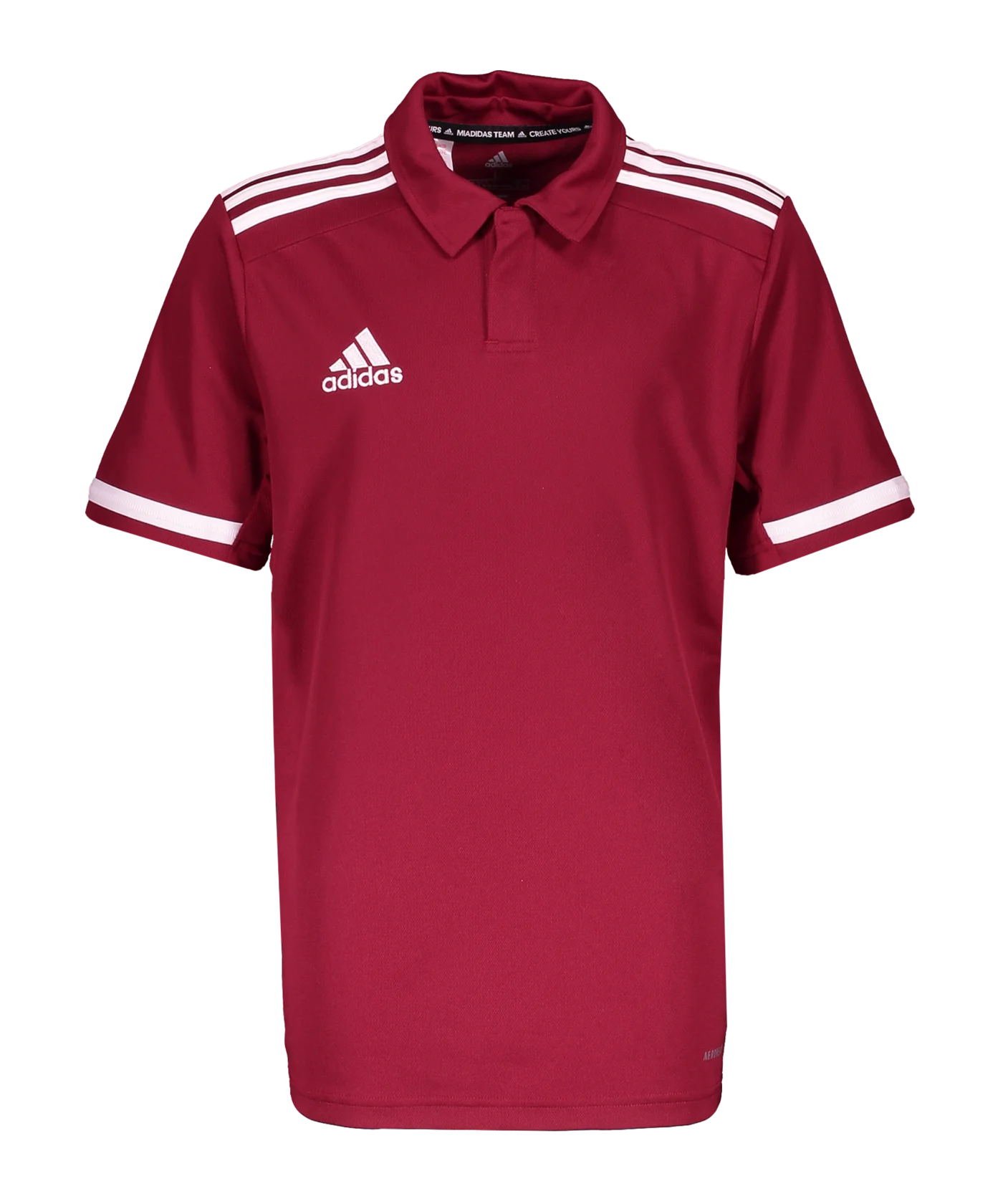 adidas MT19 Poloshirt Kids Dunkelrot
