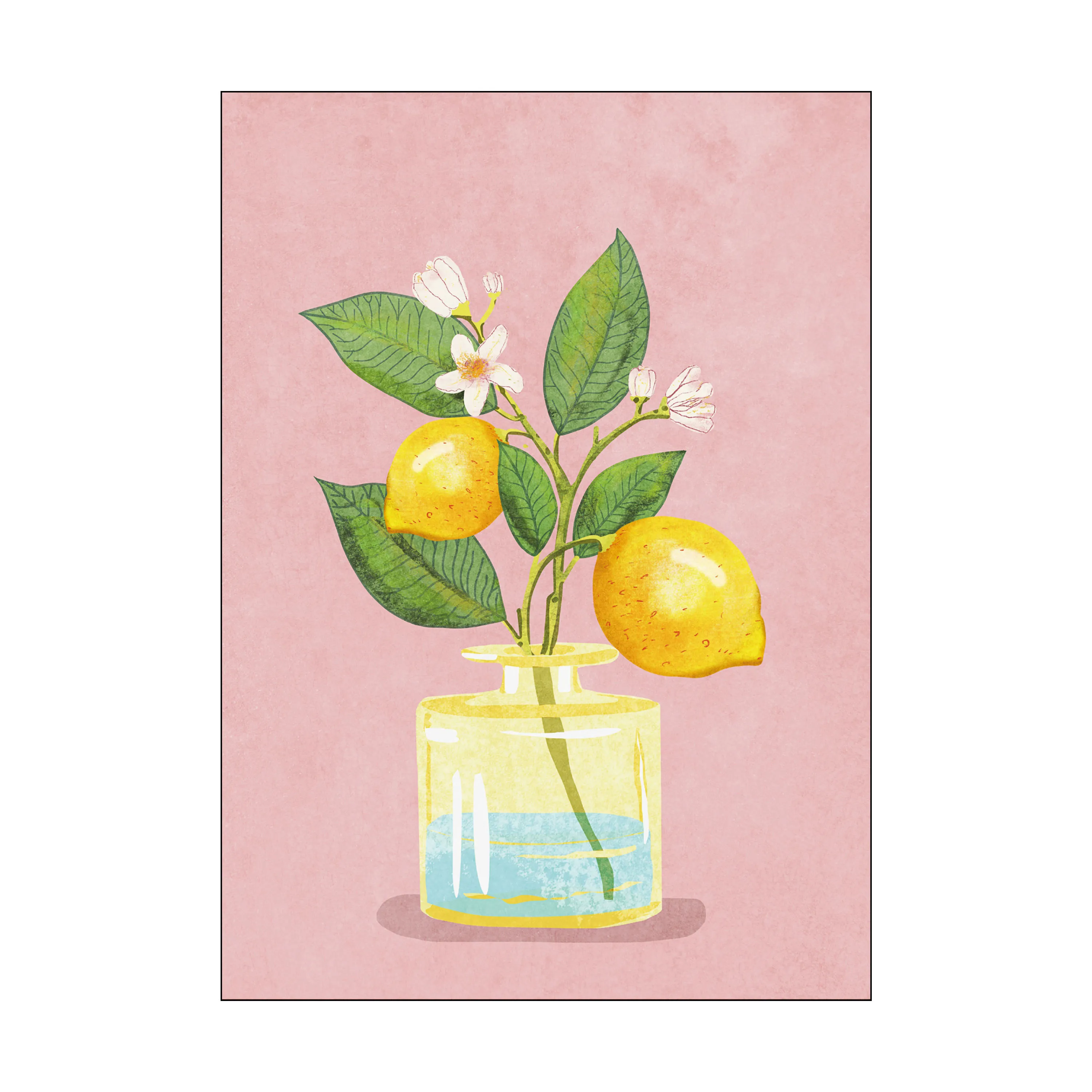 Poster&Frame Rosana Laiz Blursbyai Plakat - Lemons