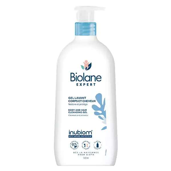 Biolane Expert - Gel para Corpo e Cabelo - Pele Sensível - 500ml