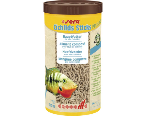 Sera Cichlid Sticks hoofdvoer 1000 ml