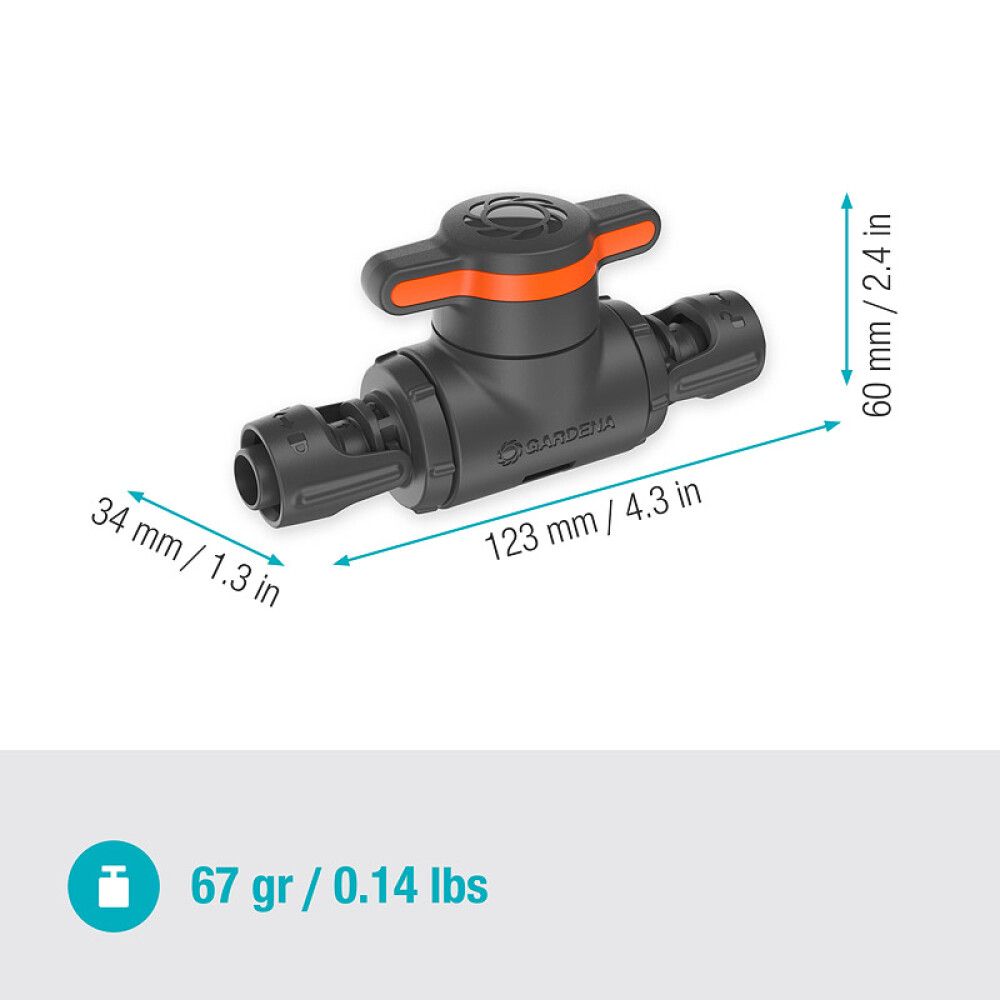 REGULERINGSVENTIL GARDENA MICRO-DRIP-SYSTEM 1/2