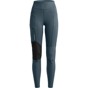 Ortovox Seceda Tights Hose Dark Arctic Grey Damen