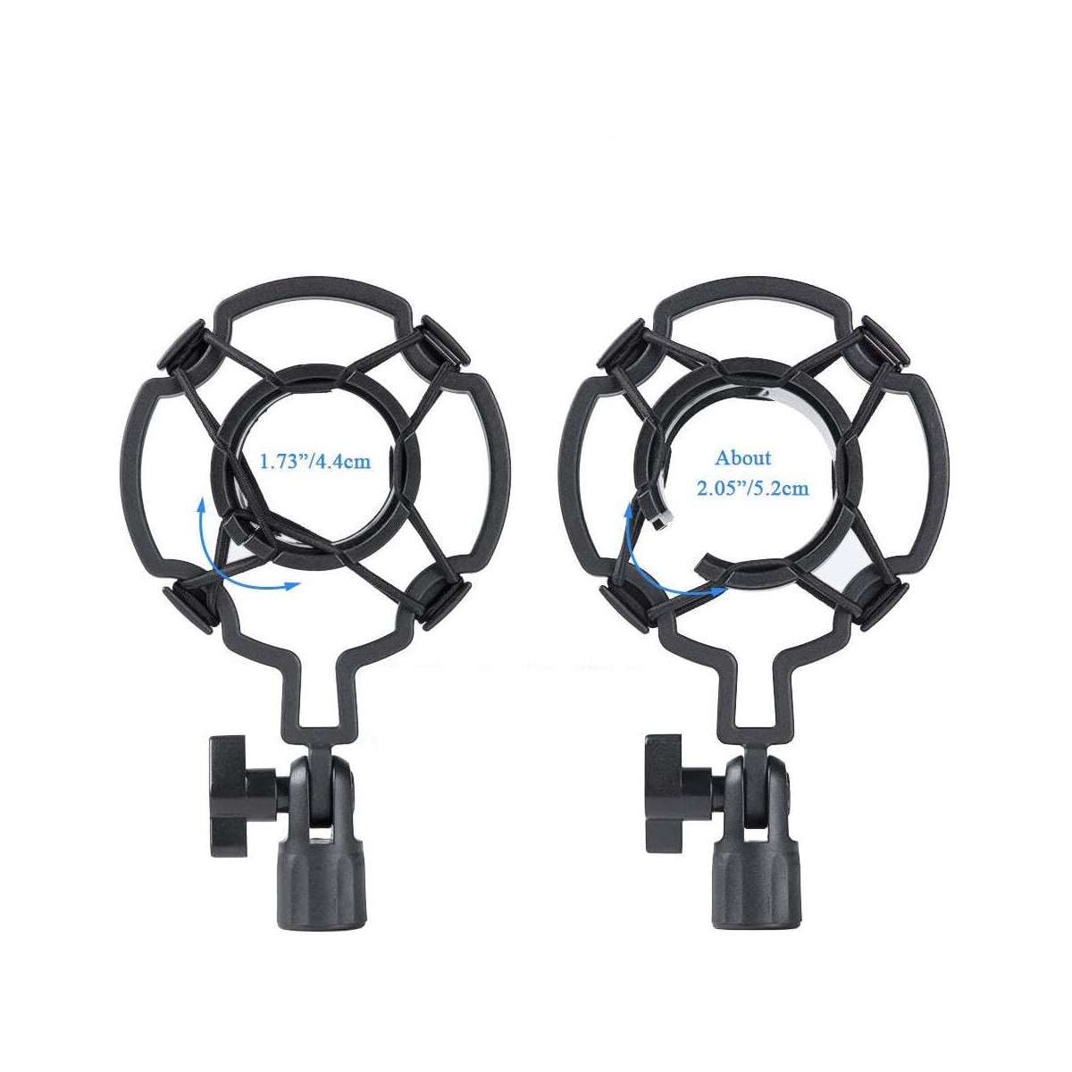 Tabellmontering NÖRDIC mikrofonpasser passer også til blå Yeti og Blue Snowball 5/8 tommers adaptermikrofonarm