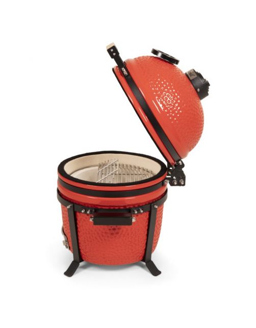 Patton Premium Kamado 15 Inch Table Red Devil - Barbecue - Ø 34 cm Rood