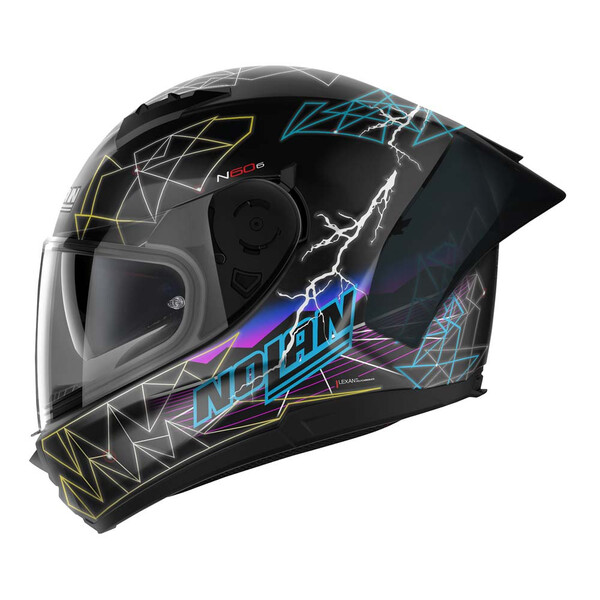 Nolan - Casque N60-6 Sport Raindance Noir / Multicolore / Mat