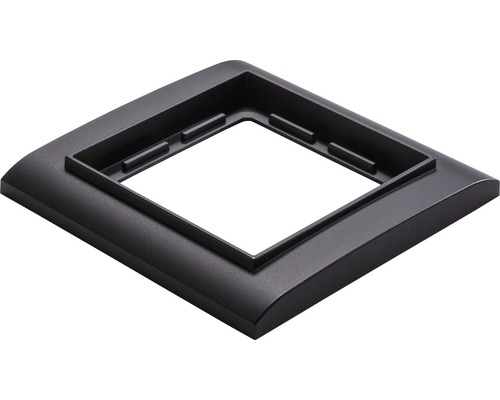 ROTH LANGE 59229 Afdekraam 1-voudig Primo zwartgrijs