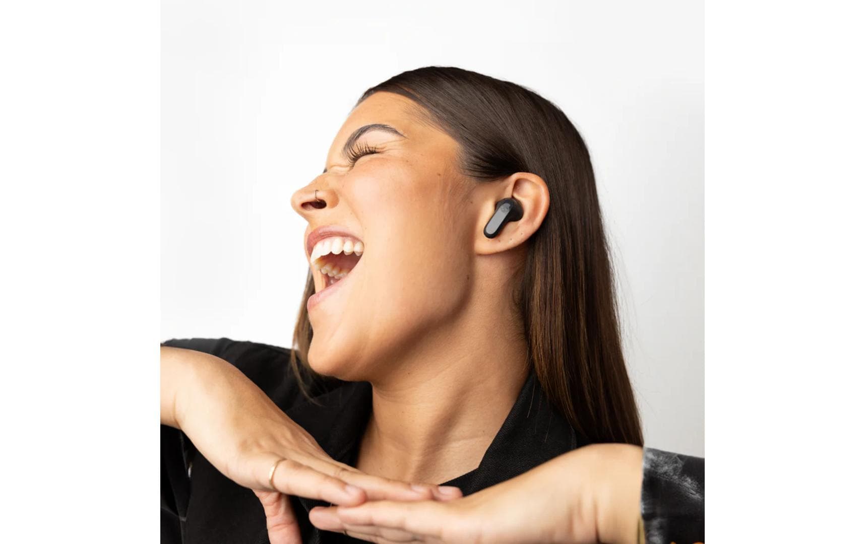 True Wireless In-Ear-Kopfhörer Rail ANC Weiss<br>True-Wireless-Earbuds mit aktiver Geräuschunterdrückung