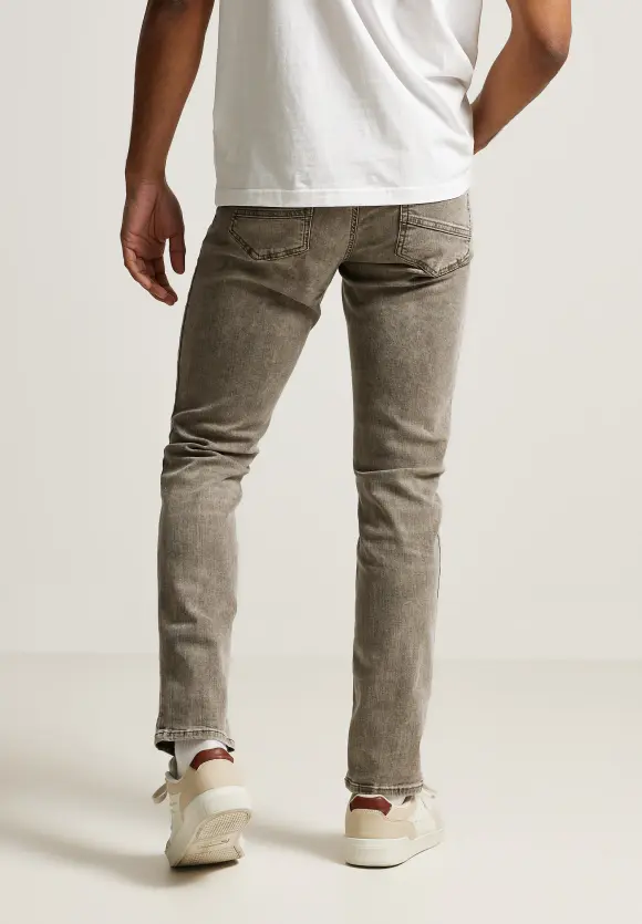 Farbige Regular Fit Jeans - beige random wash