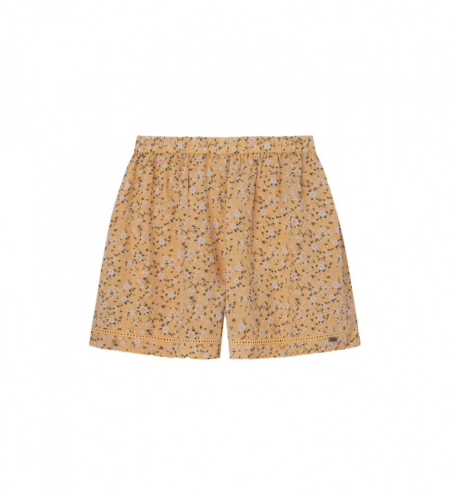 Shorts amarelos Haley da Pepe Jeans