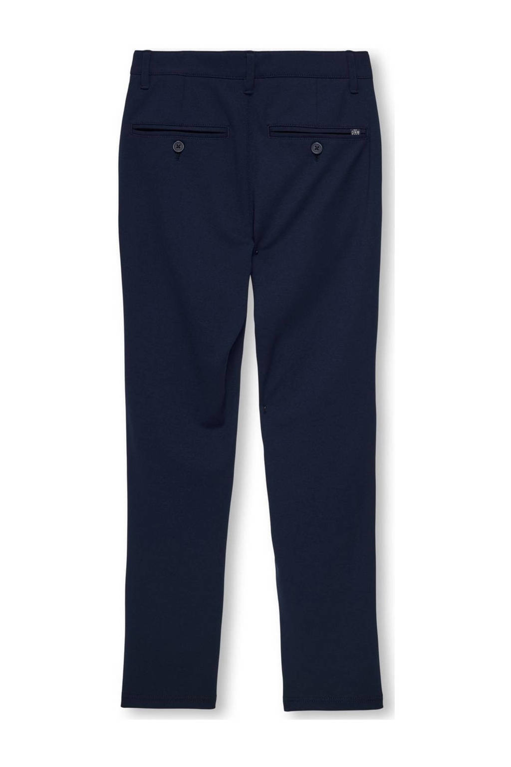 ONLY tapered fit broek KOBMARK donkerblauw