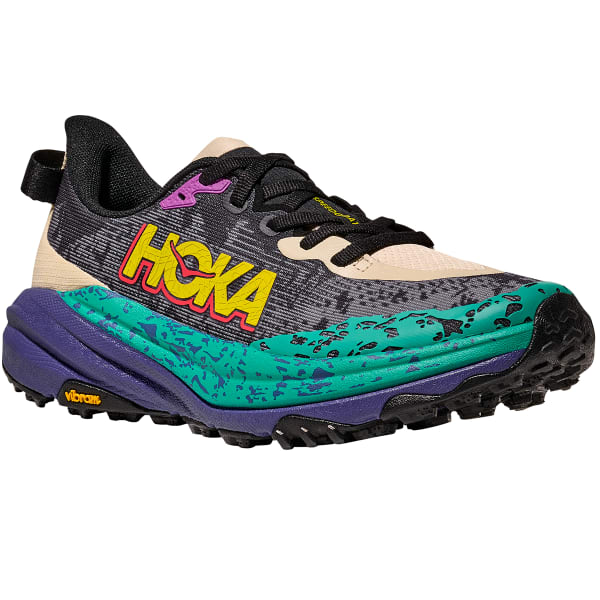 Chaussure trail HOKA ONE ONE SPEEDGOAT 6 OATMEAL/MOUNTAIN IRIS