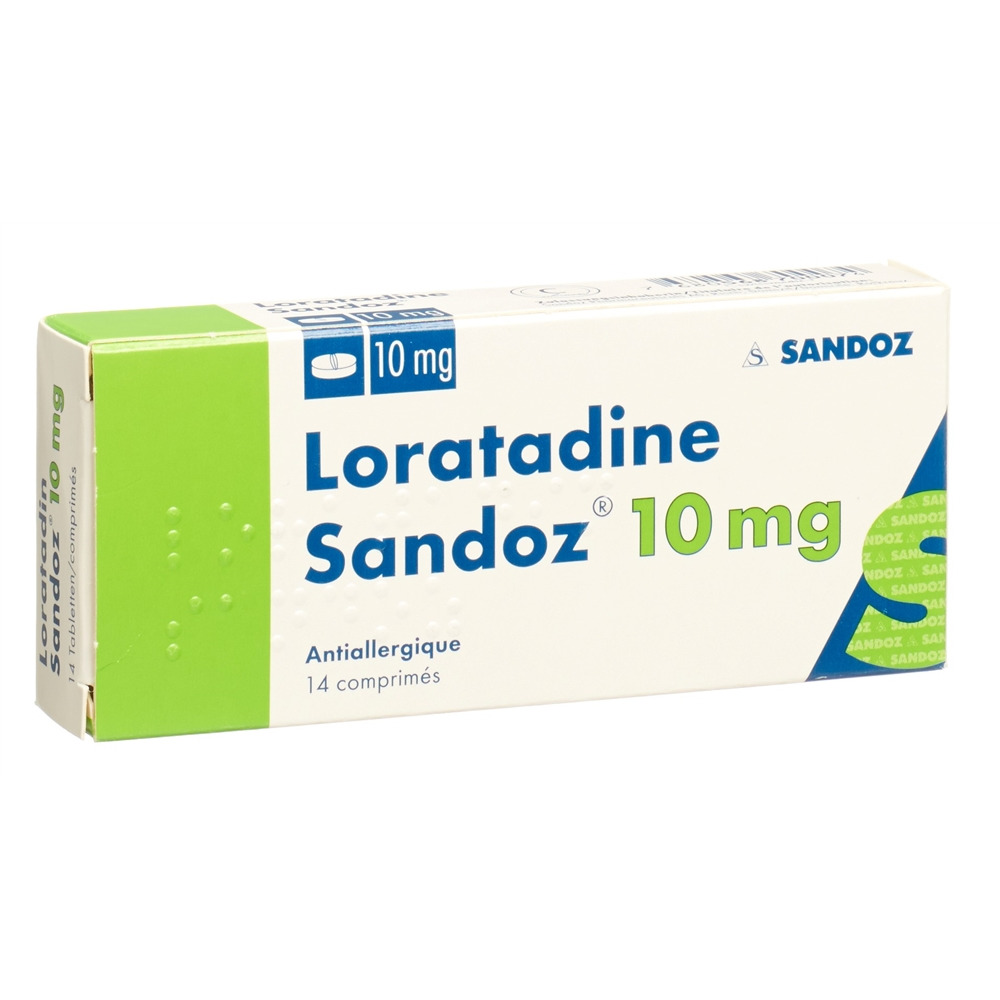 LORATADINE Sandoz 10 mg<br>14 Stück, Blister, Tablette