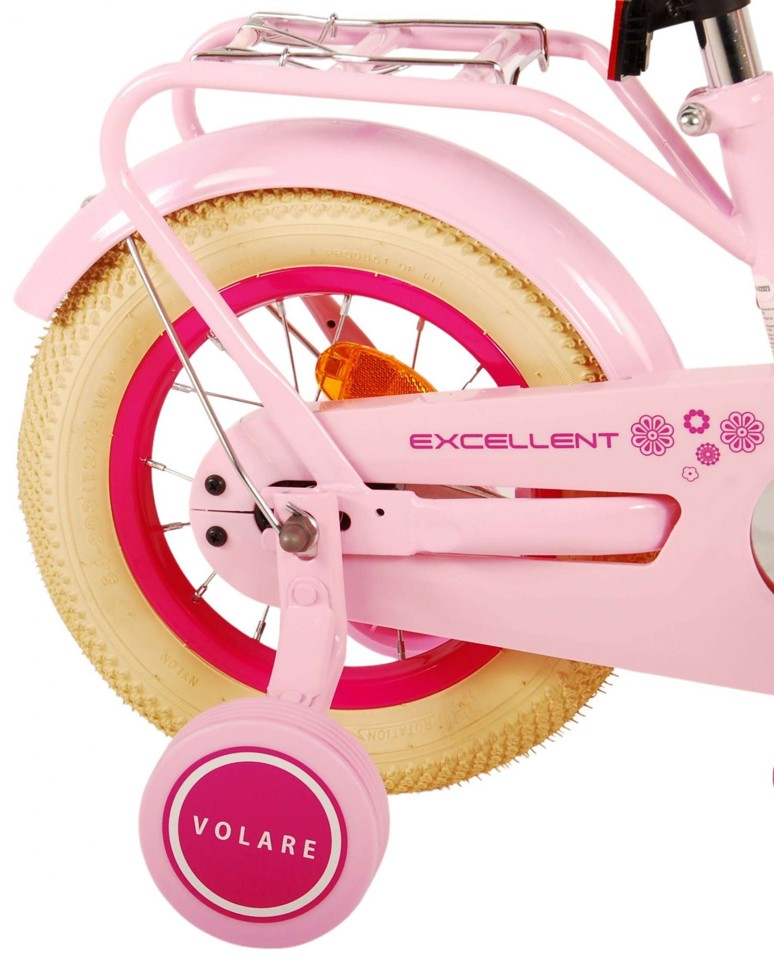 Volare - Børnecykel 12'' - Excellent Pink (21188)