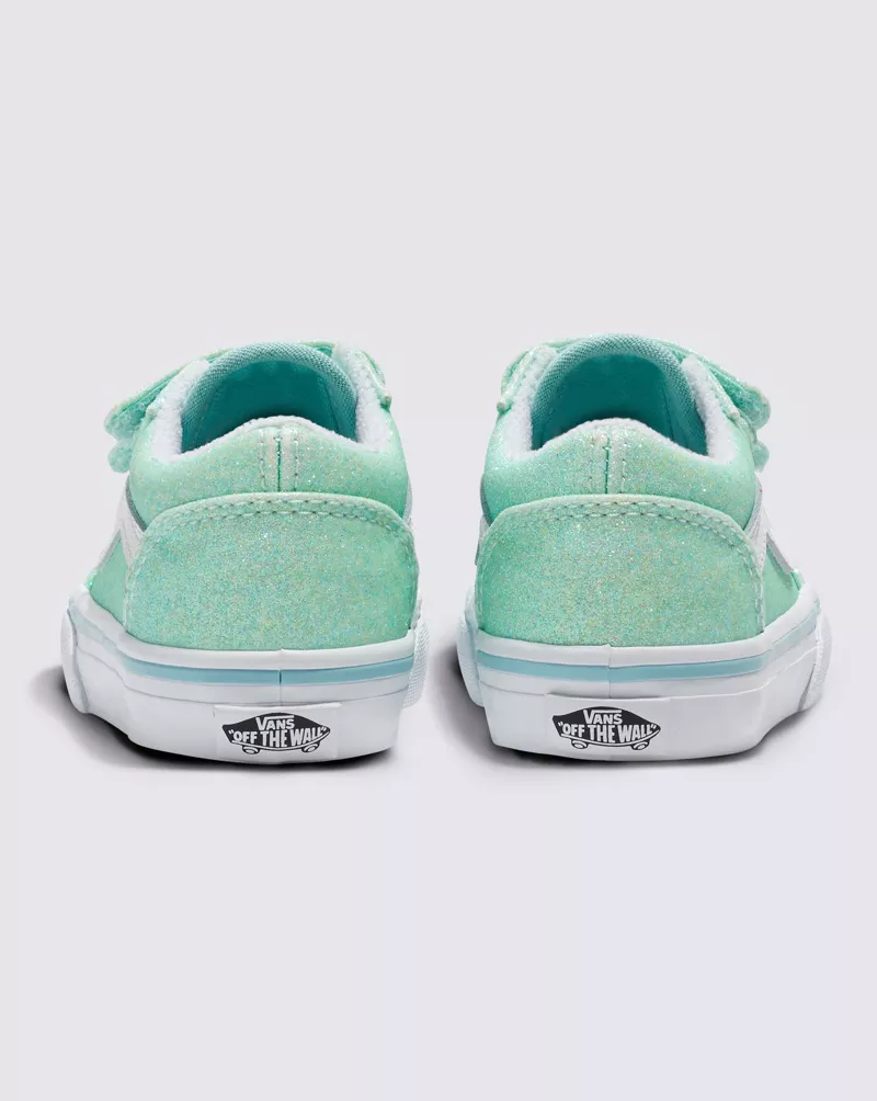 Toddler Old Skool V Glitter Shoe