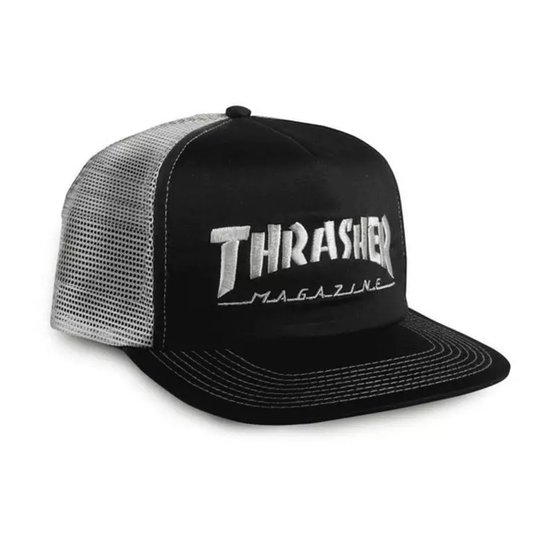 Casquette THRASHER Mag Logo Mesh Emb Noir