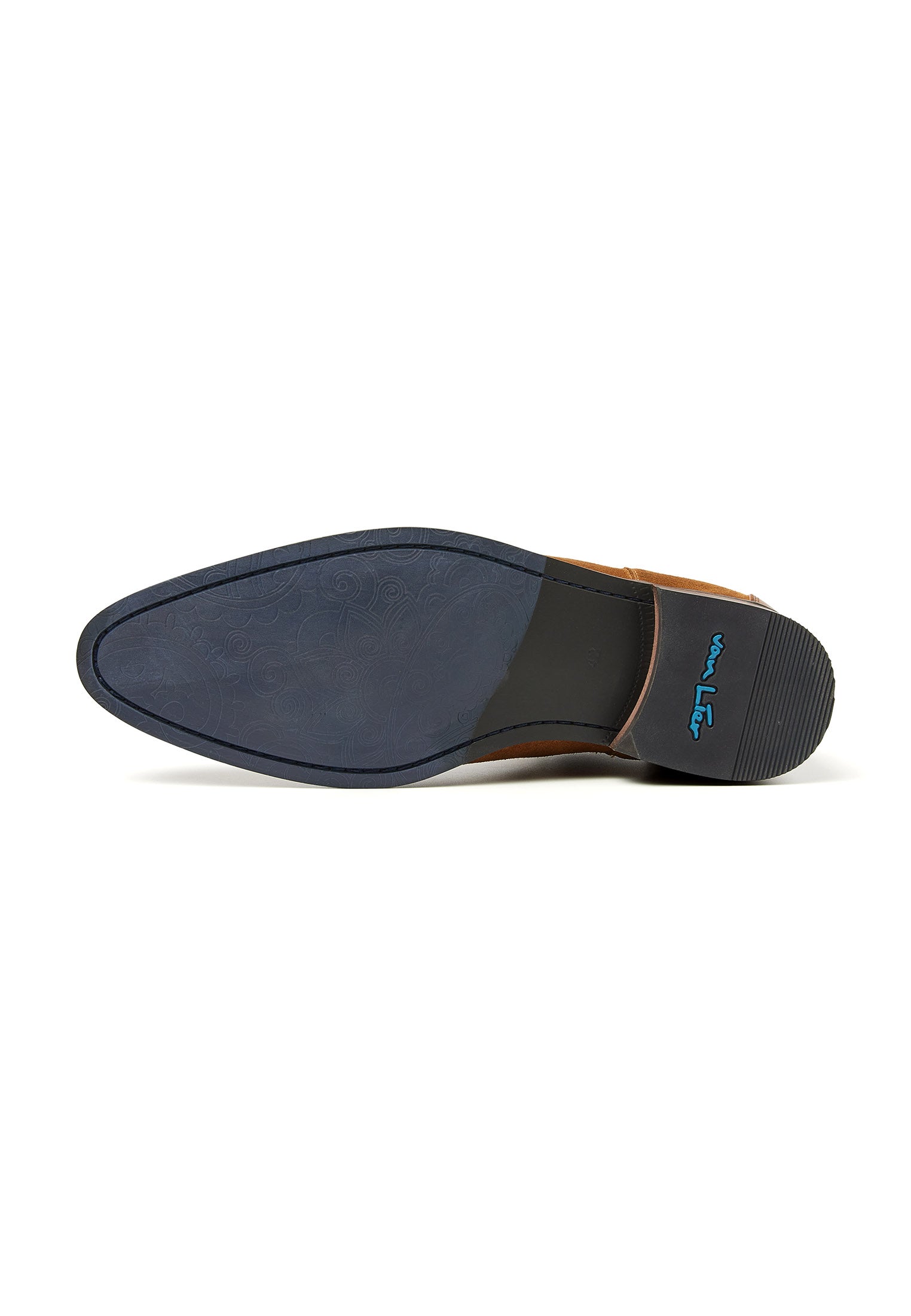 Cognac suède Vienna chelsea boot