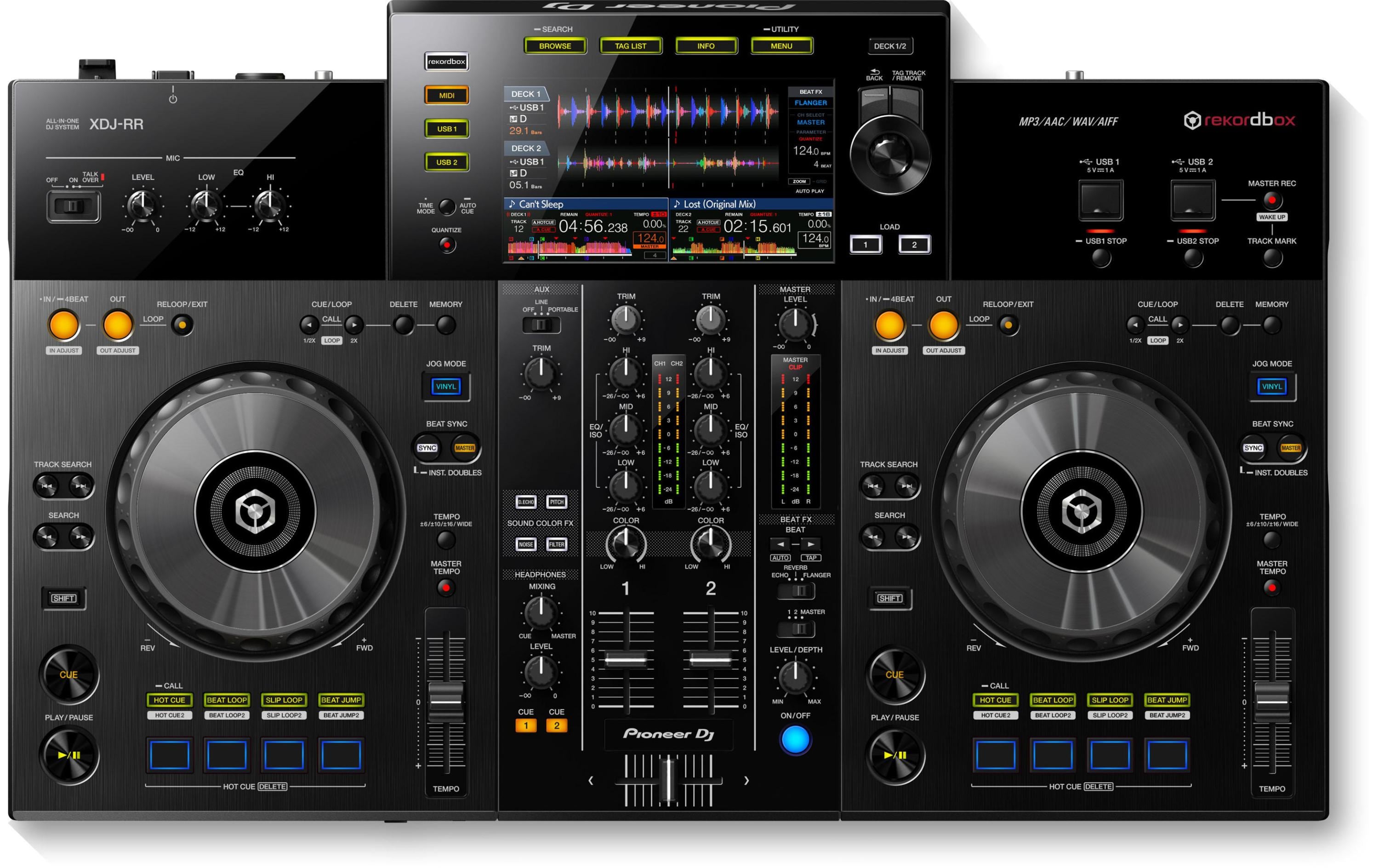 DJ-Controller XDJ-RR<br>All-In-One DJ-System für «rekordbox»