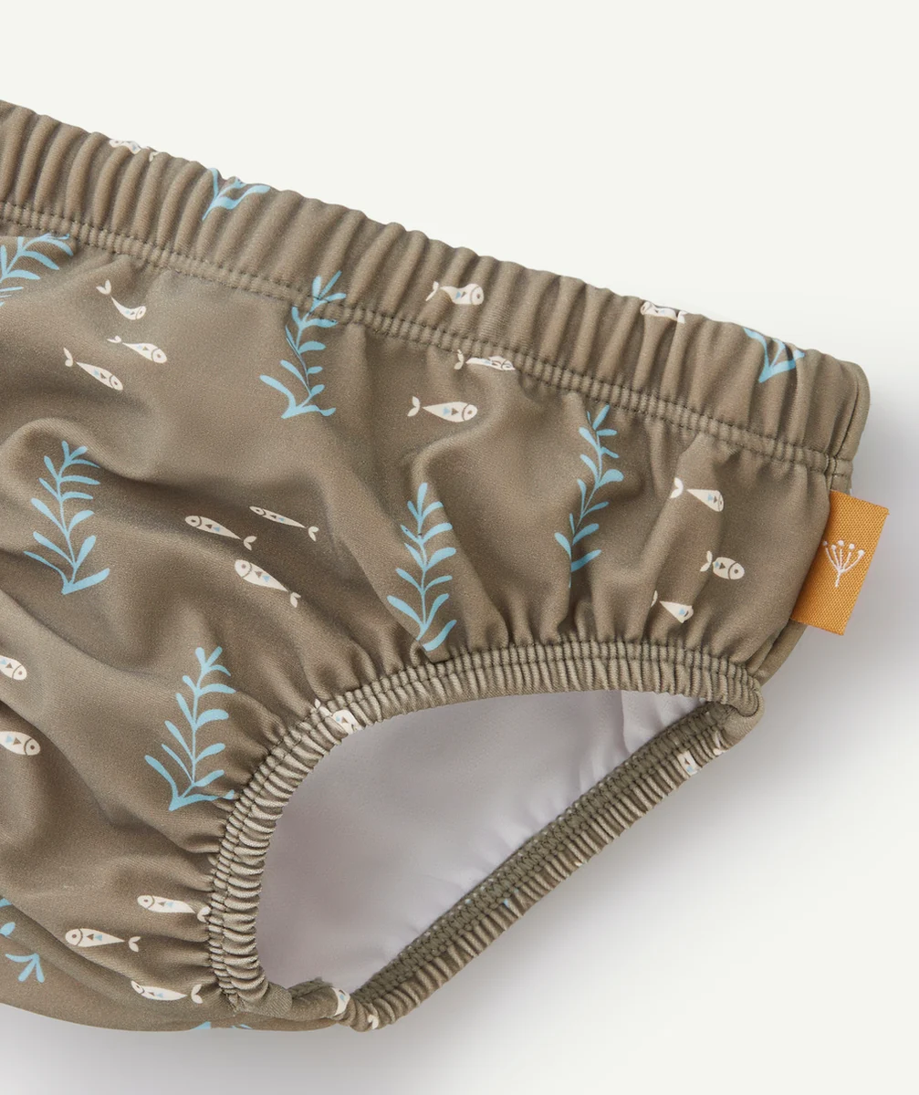 FRESKCOUCHE DE BAIN BÉBÉ GARÇON OCÉAN VERT