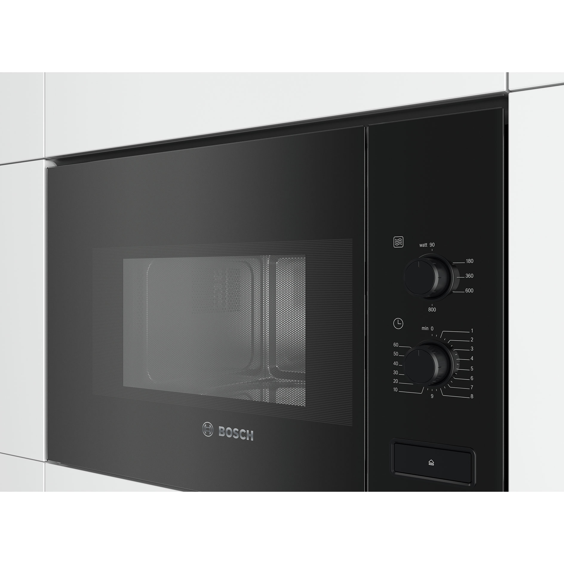 BOSCH Einbau-Mikrowelle BFL520MB0 - schwarz - 20 Liter