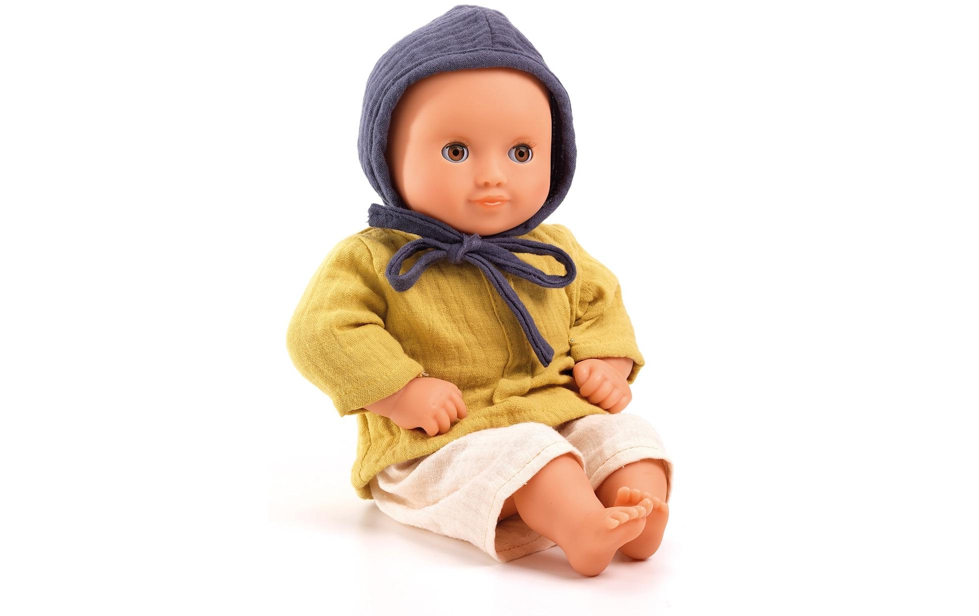 Puppe Pomea: Camomille 32 cmWeichkörperpuppe mit braunen Schlafaugen