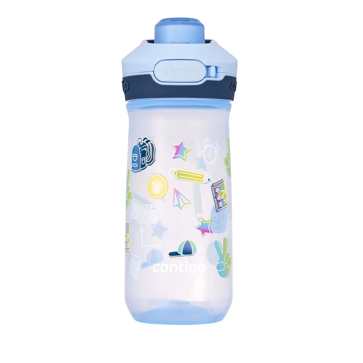 Contigo Kids' Jessie Autopop Water Bottle 420 ml Periw School