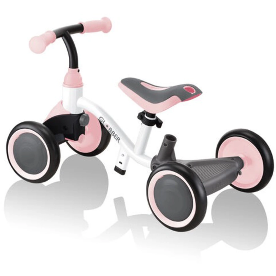 GLOBBER Learning Bike 3 in 1, weiß-pastellpink