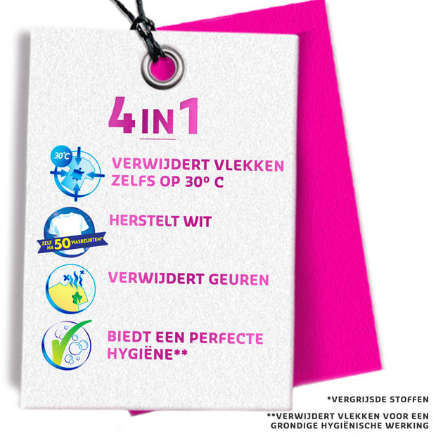 Vanish Oxi Action Whitening Booster Poeder - Vlekverwijderaar voor witte was - 550 gr
