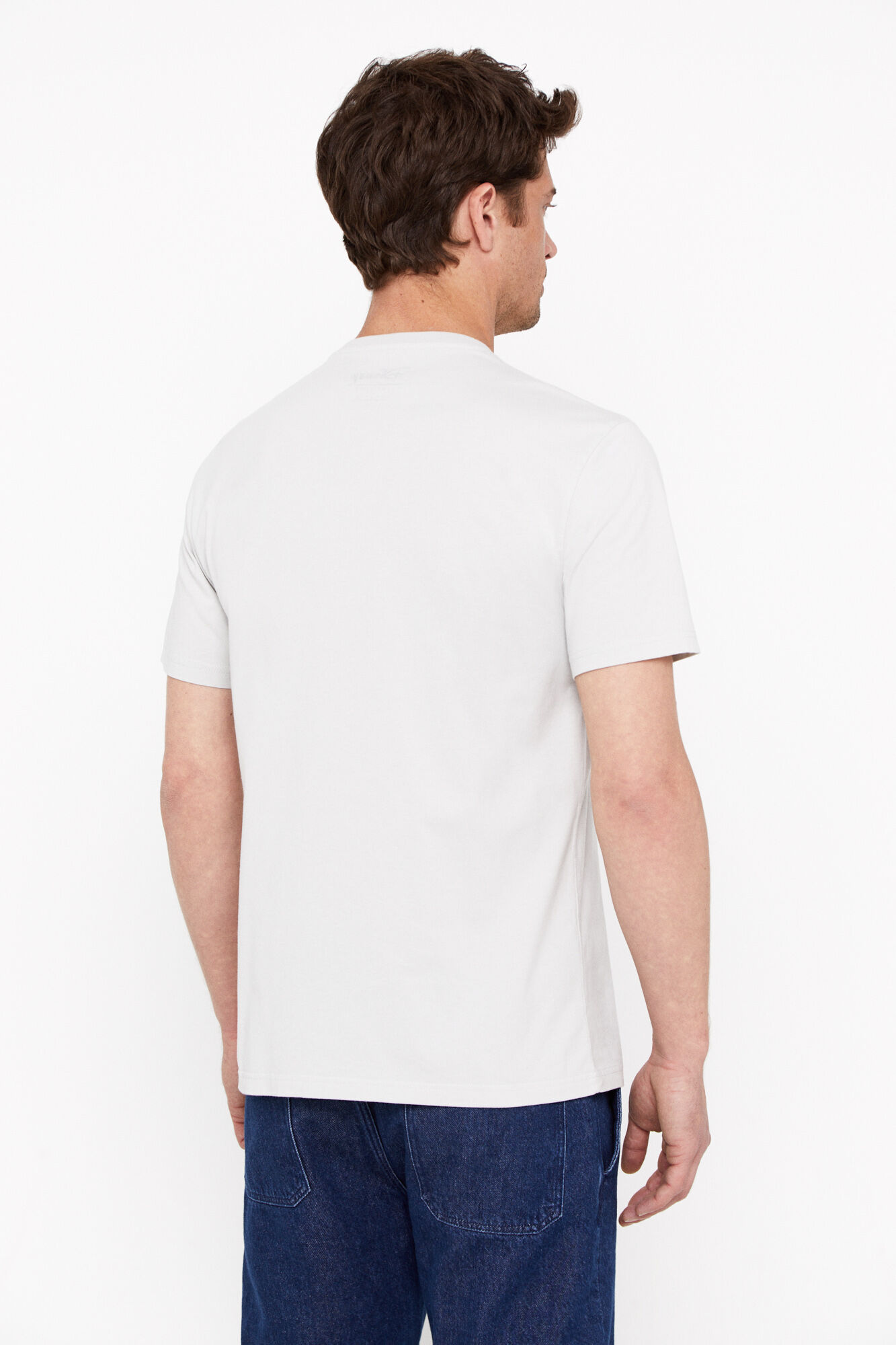 Camiseta de bolso do Mickey Mouse - Cinza