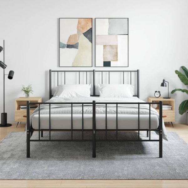 Mesa de Cabeceira 2 Peças Derivados de Madeira Carvalho Sonoma - 1650774468