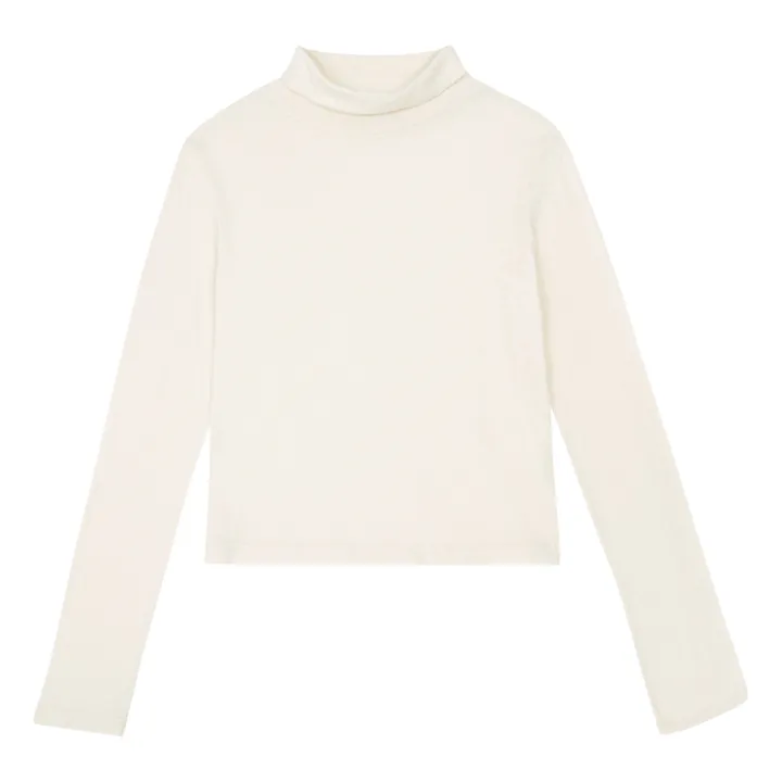 Longlivethequeen Col Roulé Coton Bio | Ecru