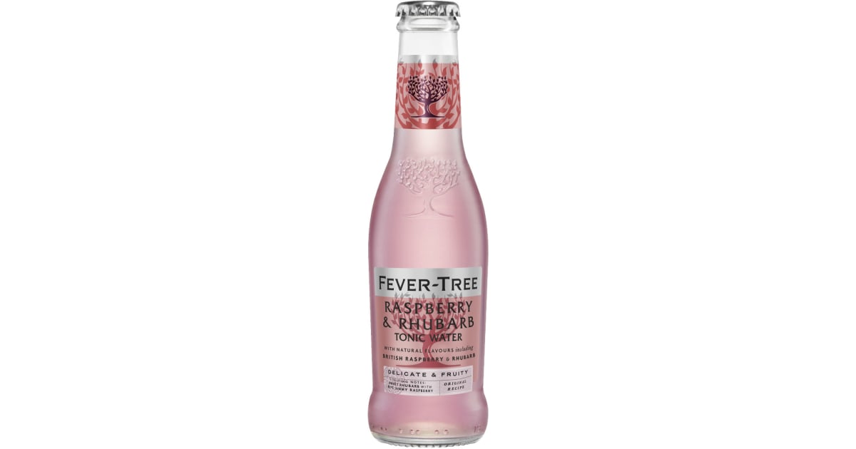 Fever-Tree Tonic Water Raspberry & Rhubarb Tray 4x 0,2 Liter (Einweg)