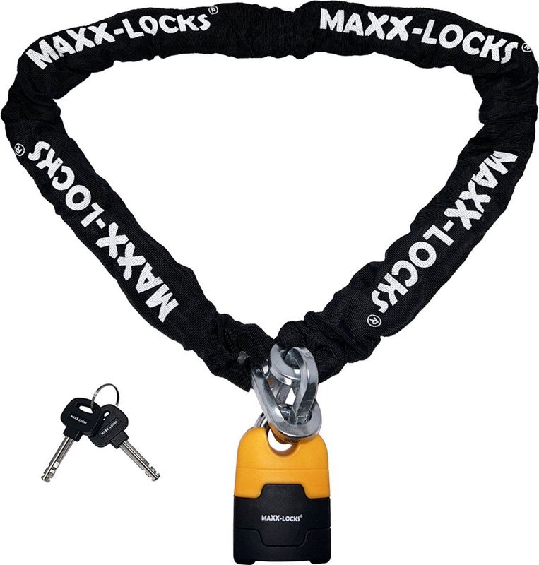 Maxx-Locks - Ohura ART 4 - Motorslot - Kettingslot met 12 mm Dikke Schakels - 120 cm