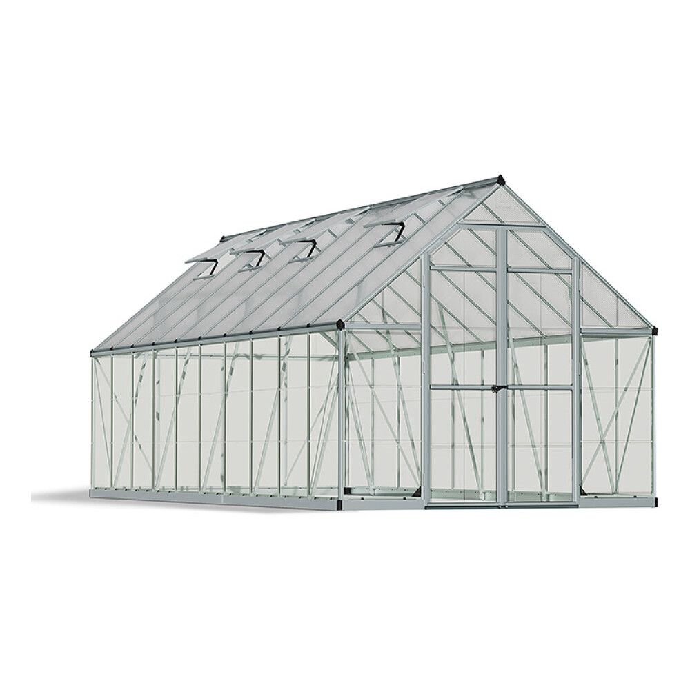 DRIVHUS CANOPIA BALANCE ALU/POLY 14,8M²
