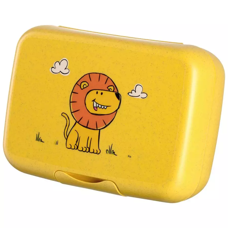 Leonardo Brotdose Bambini 13.5 x 19 x 6.6 cm gelb