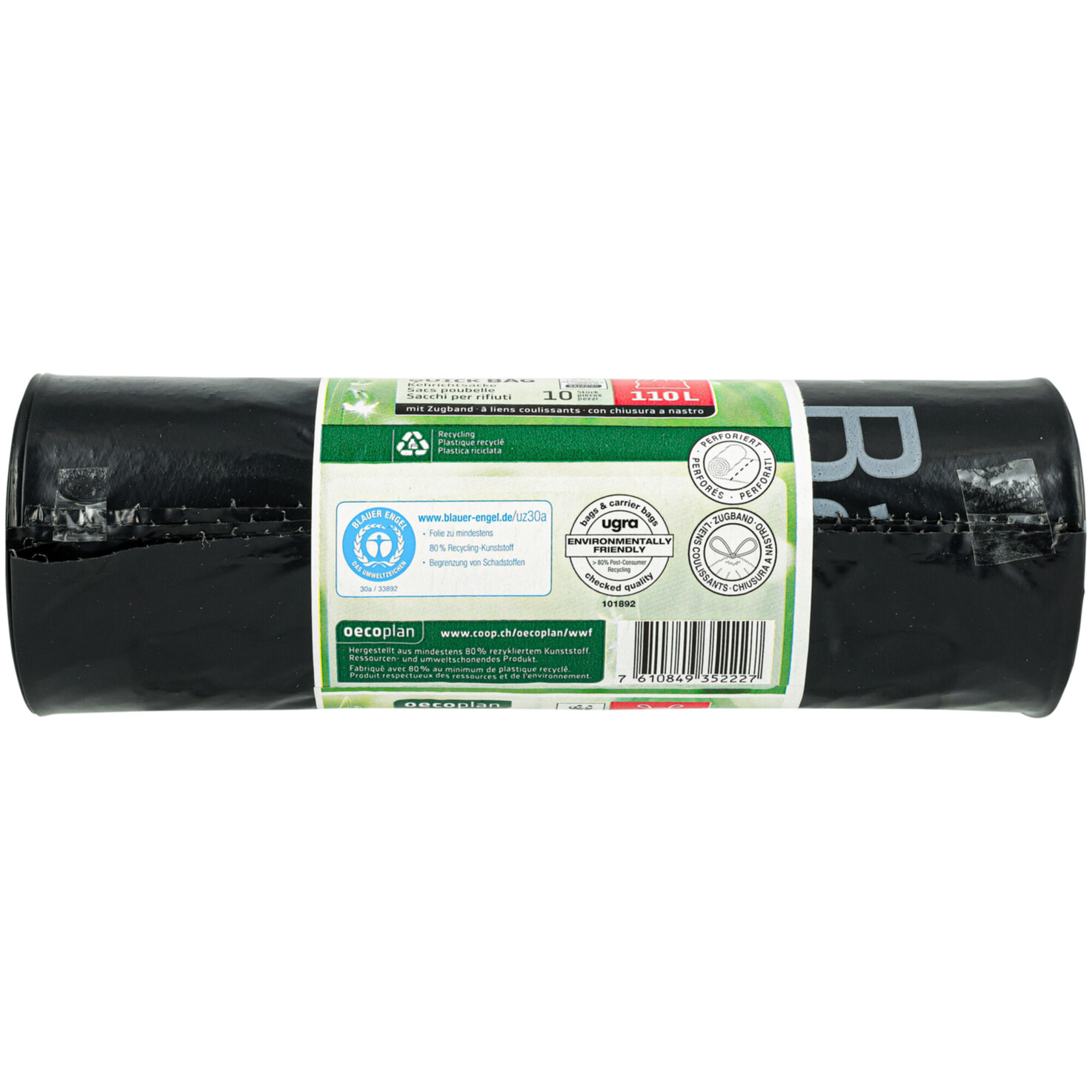 Oecoplan Quick Bag Abfallsack 110L 10 Stück