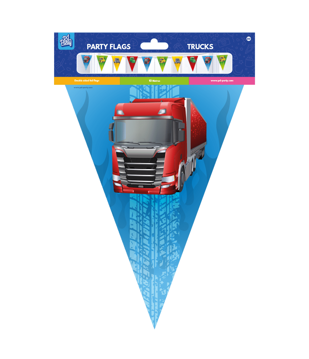 Gekleurde Slinger Truks