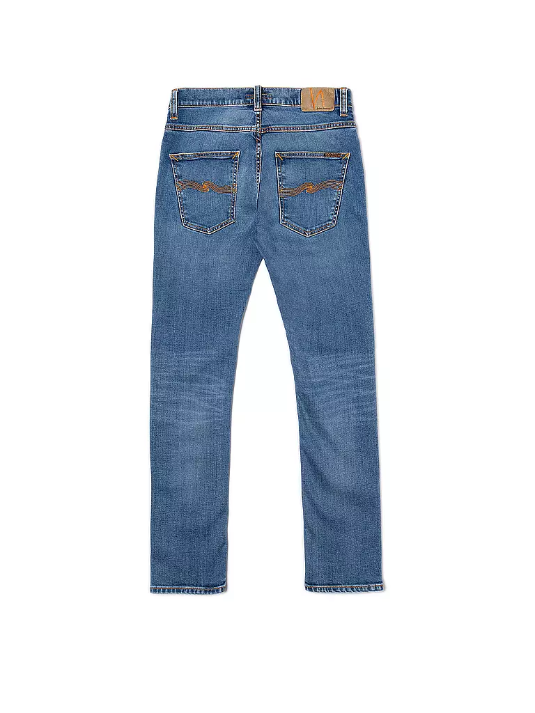 NUDIE JEANS Jeans Slim Fit GRIM TIM  blau