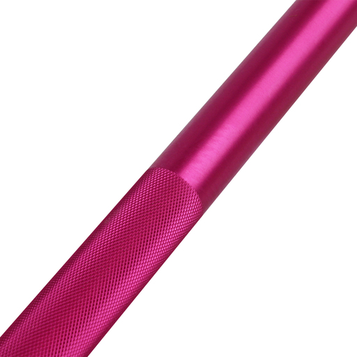 Barra de alumínio de 180 cm e 50 mm com 2 batentes de disco.