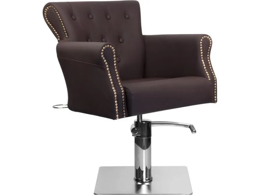 Activeshop Hair System hairdressing chair BER 8541 brown