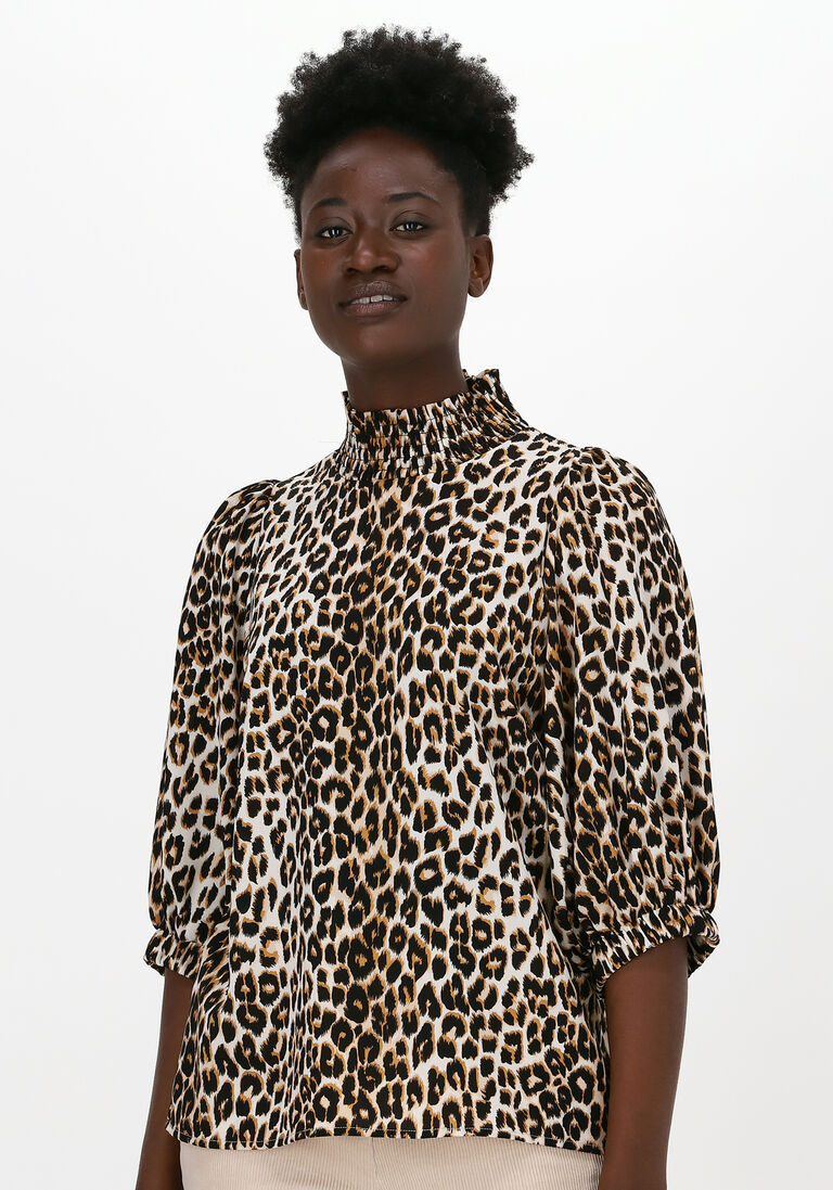 LOLLYS LAUNDRY leopard lollys laundry blouse bobby top