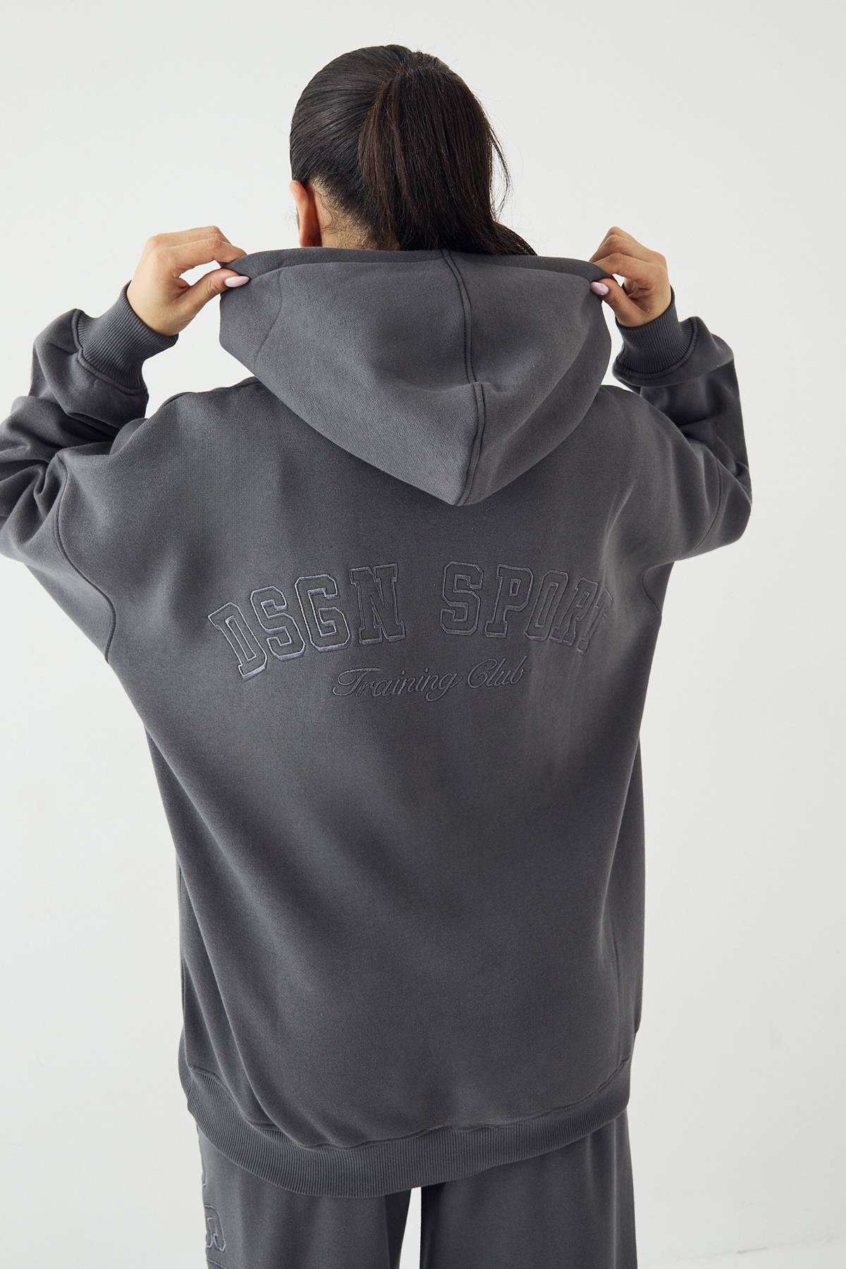 Sweat à Casynthétiqueche Oversized DSGN Studio Sport Training Club