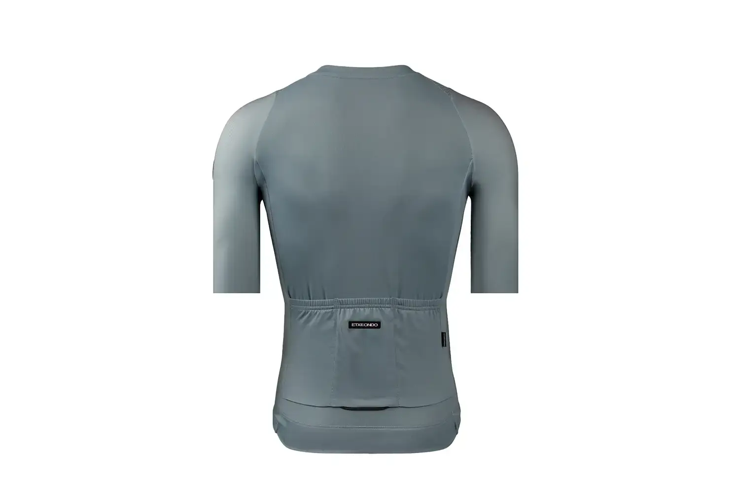 Etxeondo Gara Fietsshirt Korte Mouwen Grijs/Blauw Heren