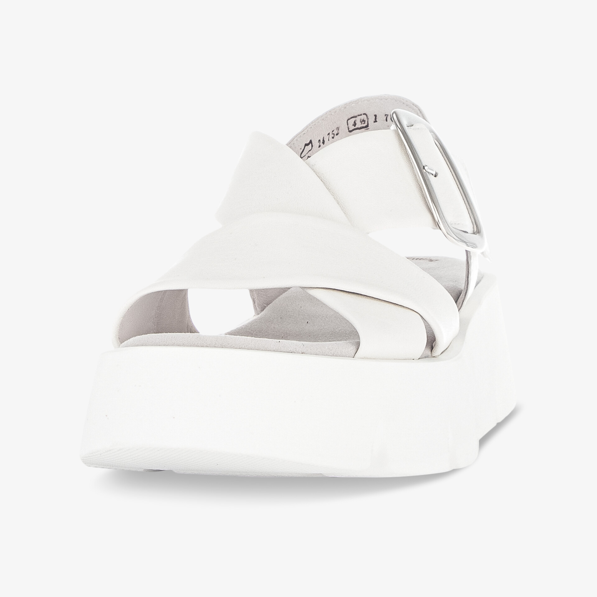 Gabor Damen Plateausandalen weiß