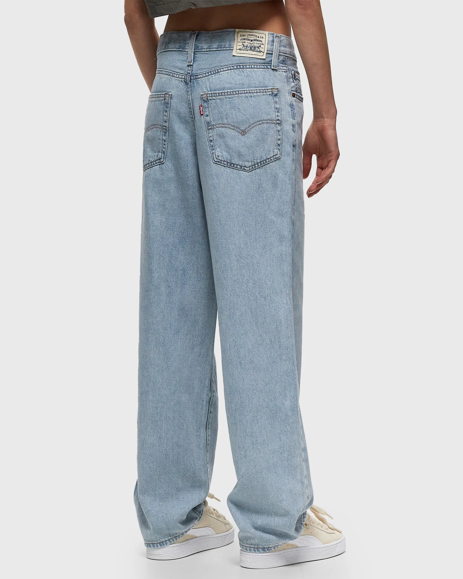 Levis BAGGY DAD DARK INDIGO - WORN IN