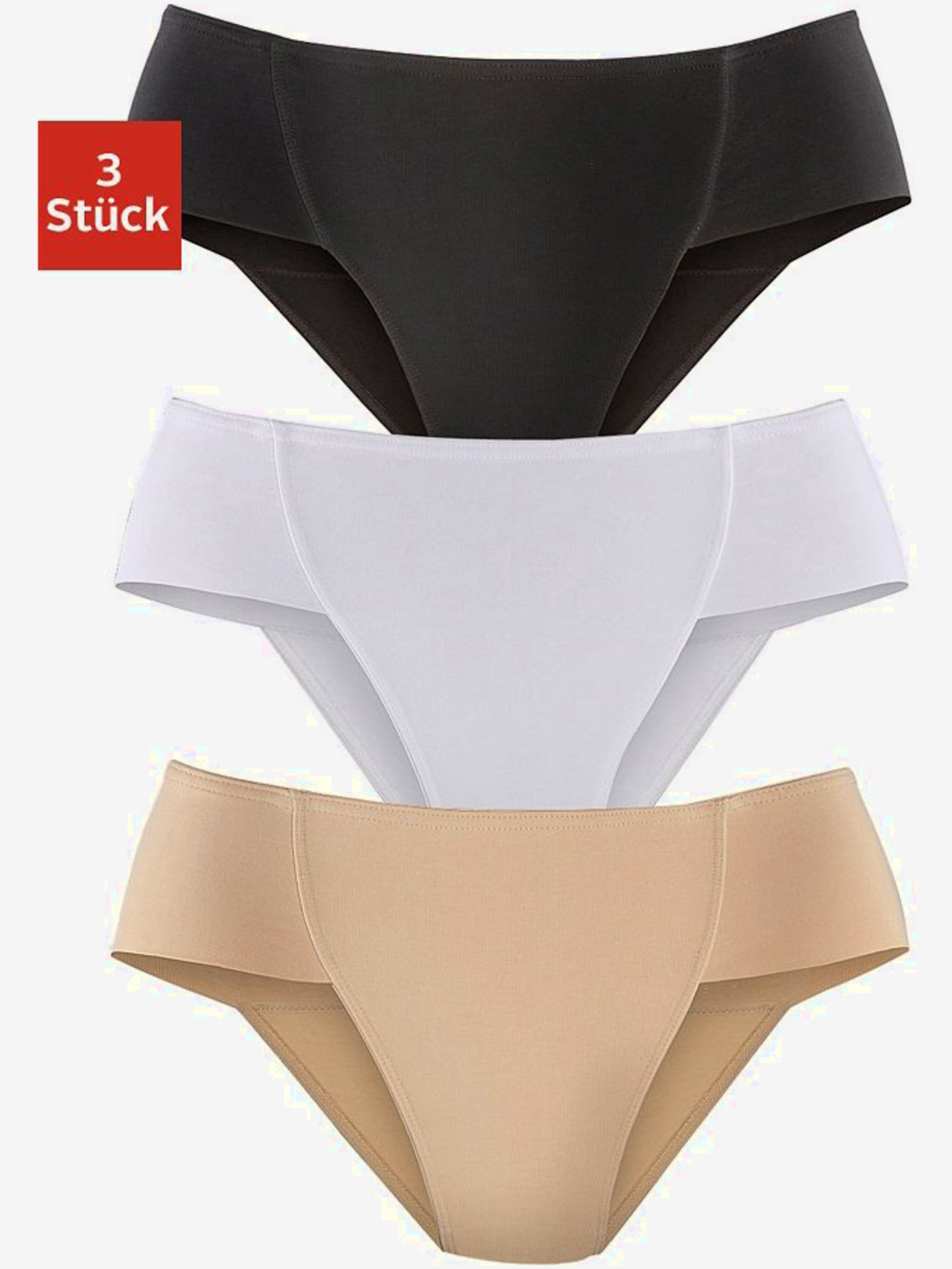 Slip gainant lot pratique de 3 slips sculptants