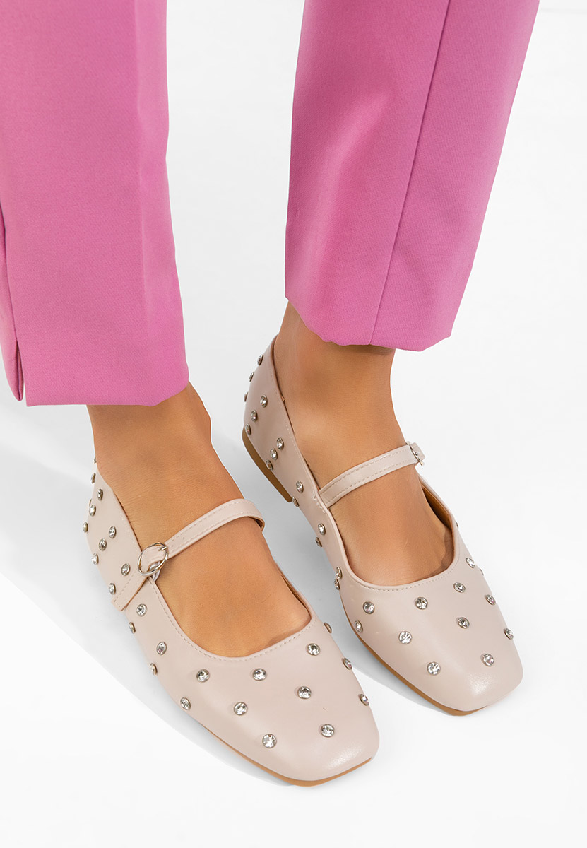 Ballerines à bride beige Anirra