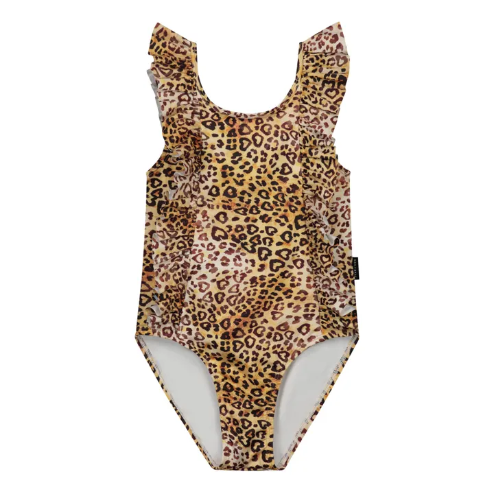 Daily Brat Maillot de Bain Alison Léopard | Marron