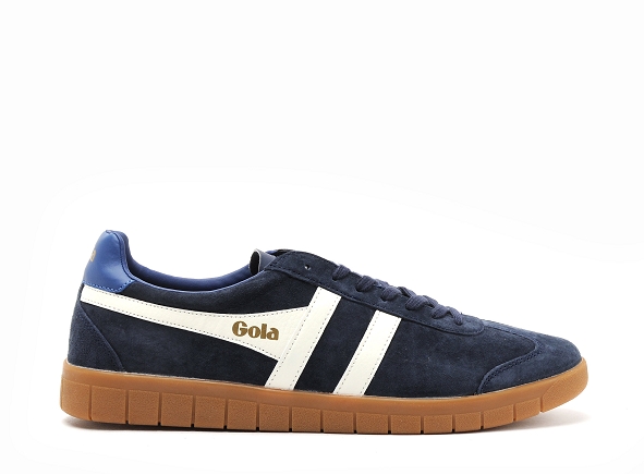 Gola basses homme hurricane su cmb046 bleu